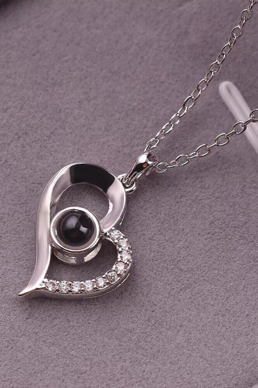 100 Dilde Seni Seviyorum Kolye